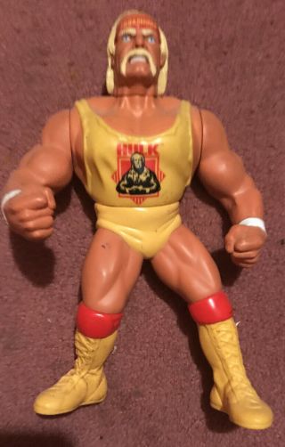 Wwf Hasbro Talking Hulk Hogan 12 Figure Wwe Mattel Elite Voice Doesn’t Work Wcw