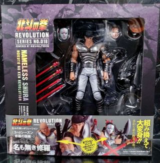 Authentic Legacy Of Revoltech Shura Fist Of The North Star Hokuto No Ken Figure