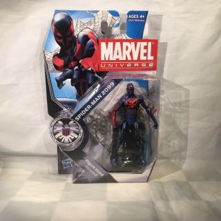 Spider - Man 2099 Marvel Universe On Card 3.  75” Into The Spider - Verse