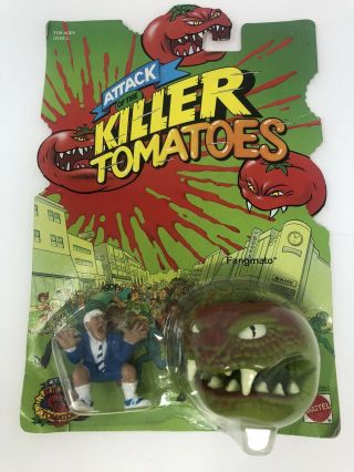 1991 Mattel Attack Of The Killer Tomatoes Igor V Fangmato Figure Hard To Find