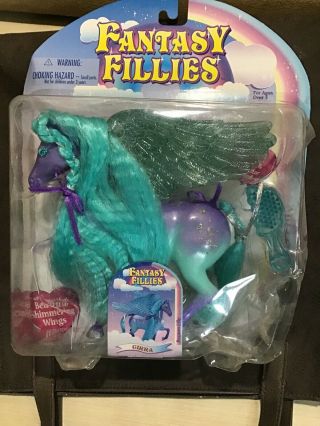 Fantasy Fillies Pegasus & Unicorn 1996 Empire Girra Package