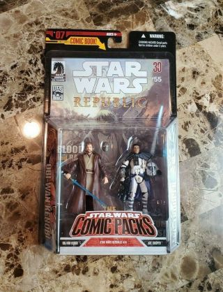 Obi - Wan Kenobi Arc Trooper Star Wars 30th Anniversary Comic Packs Moc 07 55