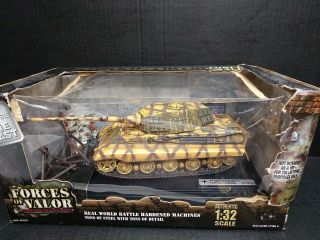 1:32 Scale Forces Of Valor Wwii German King Tiger Tank.  Unimax Toys.  Diecast
