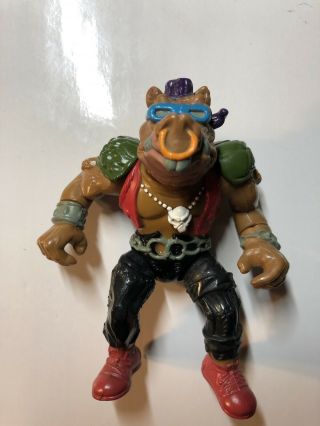 1988 Vintage Playmates Toys Teenage Mutant Ninja Turtles Be - Bop Action Figure