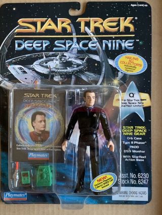 Nip Star Trek Deep Space Nine - ‘q’ In Starfleet Uniform Action Figure