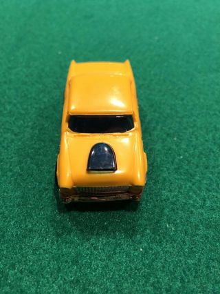 Aurora Ho Scale Slot Car Afx Yellow ‘55 Chevy Bel Air