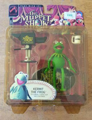 Kermit Muppet Show 25th Anniversary Palisades Action Figure,  Plastic Yellow