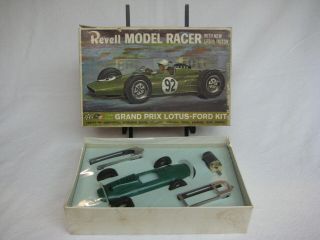 - - Vintage 1963 - - Revell Model Racer Grand Prix Lotus - Ford Slot Car Kit W/ Motor
