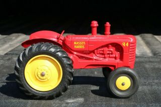 Lincoln Toy Massey Harris 44 Farm Tractor - Made in Canada - Cast - repainted 3