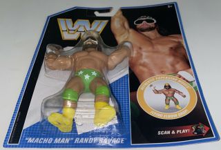 Wwe Mattel Retro Macho Man Randy Savage Figure Series 9 Rare Wwf Wcw Nwo