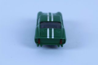 VINTAGE AURORA T - JET FERRARI GTO OLIVE GREEN SLOT CAR 2