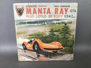 Classic Manta Ray & Lotus 1/24 Scale Slot Car