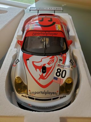 1/18 Minichamps Porsche 911 Gt3 Rsr Flying Lizard 24h Le Mans 2006 80 -