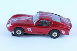 Vintage Aurora T - Jet Ferrari Gto Candy Red Ho Slot Car