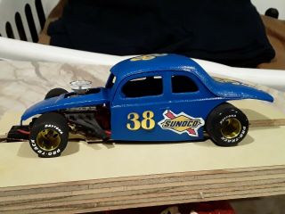 1/24 Vintage Modified 4 " Fcr 40 Ford Coupe Slot Car
