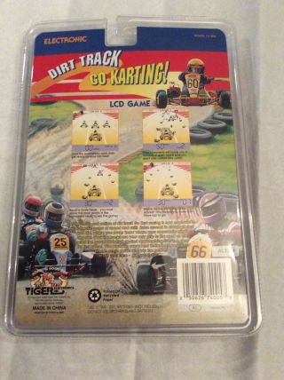 Dirt Track Go Karting Tiger Electronics Classic Games 1997 Game.  SEE DESCR 2