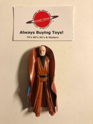 1977 Obi Wan Kenobi Complete Vintage Star Wars Kenner Accessories