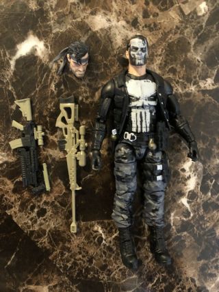 Marvel Legends 80th Anniversary Punisher Camo Variant Exclusive Loose