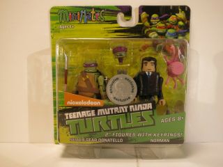 Minimates Tmnt Teenage Mutant Ninja Turtles Donatello & Norman Toys R Us Exclusi