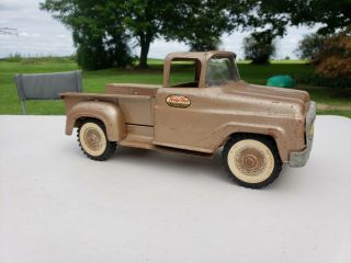 Vintage 1960 Tonka Toys Bronze Step - Side Pickup Truck No 2
