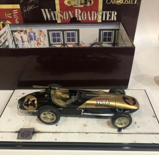 A2) 1/18 Carousel 1 1962 Indy 500 Watson Roadster 44 Jim Rathman 4408 Black