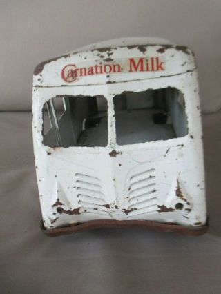 Vintage TONKA Carnation Milk Delivery truck Metal toy Vehicle 12 inch 3