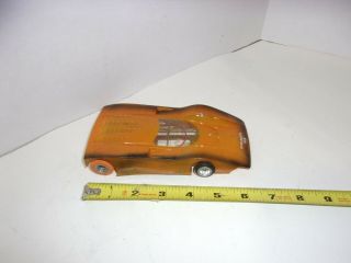 Vintage Slot Car Hand painted body Home built w/ Chassis and motor 2