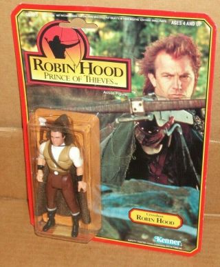 1991 Robin Hood Prince Of Thieves Robin Hood Figure Kenner Action Figure Moc