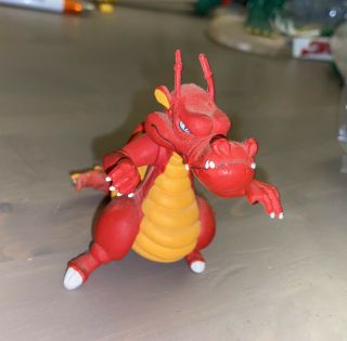 Vintage DRAKE 2001 Dragons Lair 3D Video Game action figure Toy Don Bluth DRAGON 3