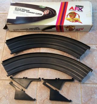 Aurora Afx Daytona Curves With Instructions And 4 Supports