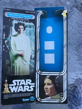 Kenner Star Wars 1976 Princess Leia Box With Insert For 12 Inch Figure