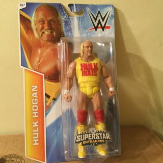 Wwe Hulk Hogan Figure Rules Shirt Superstar Entrances Walmart Exclusive Elite