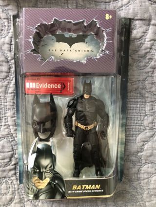 The Dark Knight Batman Action Figure Movie Masters With Bag And Mask