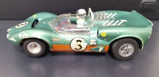 Vintage Jim Hall Cox Chaparral Slot Car 1:24 Scale Sidewinder Model Racer - Runs 3