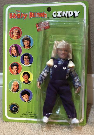 The Brady Bunch Cindy,  Classic Tv Toys 8” Action Figure
