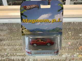 2012 - Mattel - Hot Wheels - Magnum P.  I.  - Ferrari 308 Gts Qv - Moc
