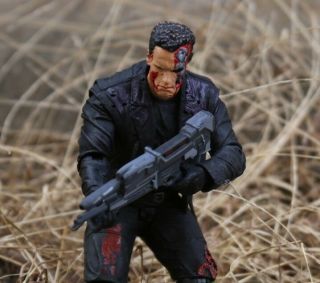 The Terminator T - 800 Arnold Schwarzenegger PVC Action Figure Model Toy 2
