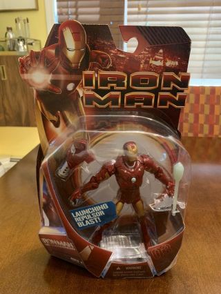 Marvel Legends Iron Man Movie Mark 03 Repulsor Red Prototype Target Mosc 3