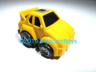 Transformers G1 Generation 1 Hasbro 1984 Cliffjumper Minibot Yellow Complete