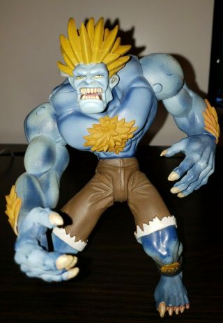 Street Fighter Blanka Player 2 Resaurus Action Figure Very Loose Hip Joint