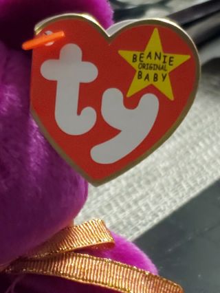 Very Rare Millennium Beanie Baby with Tag Errors 2