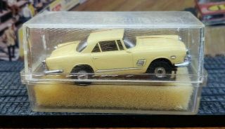 Aurora Ho Tjet 1367 Maserati In Yellow/red With Chassis And Box