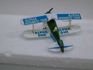 Matchbox Pre Pro Decal Skybuster Pitts Special Alpha Aerobatic Team Ex Employee