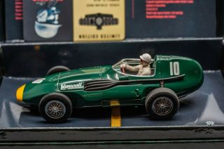 Scalextric C2552a Stirling Moss 1957 German Gp Vanwall F1 10 Read