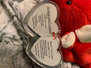 Rare Snort Ty Beanie Baby (1995) With Tag Errors
