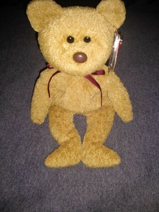 Curly Beanie Baby 1993 Rare Retired With Errors