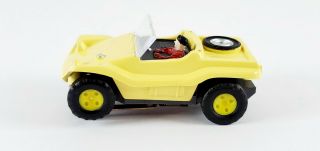 Aurora T - Jet Dune Buggy Roadster Yellow Ho Slot Car