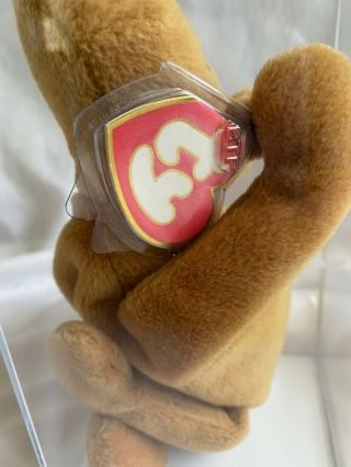 Ty Beanie Baby HUMPHREY The Camel 4060 Authenticated 3rd Gen hang Tag 1st gen 2