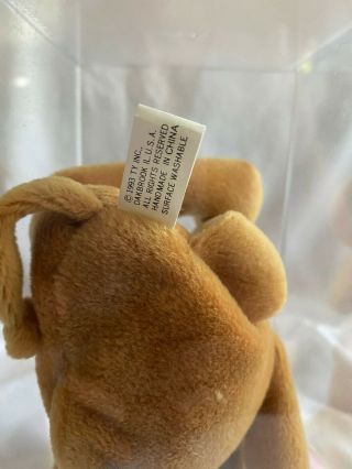 Ty Beanie Baby HUMPHREY The Camel 4060 Authenticated 3rd Gen hang Tag 1st gen 3
