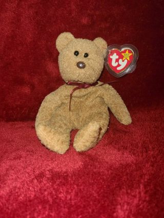 Curly Beanie Baby 1993 Rare Retired Near With Errors